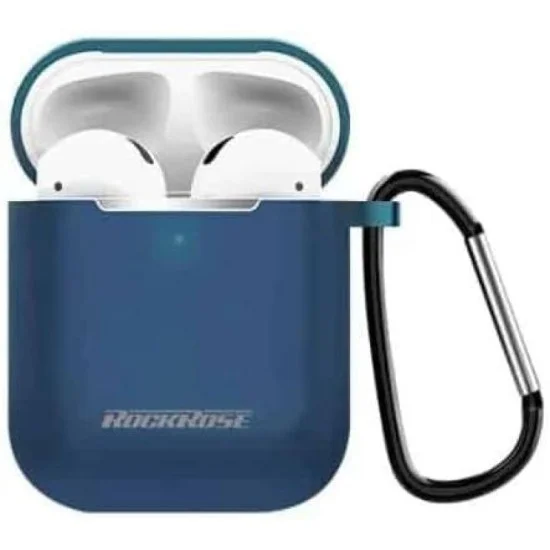 Rockrose Veil II Silicone Protective Case for AirPods 2 &ndash; Blue